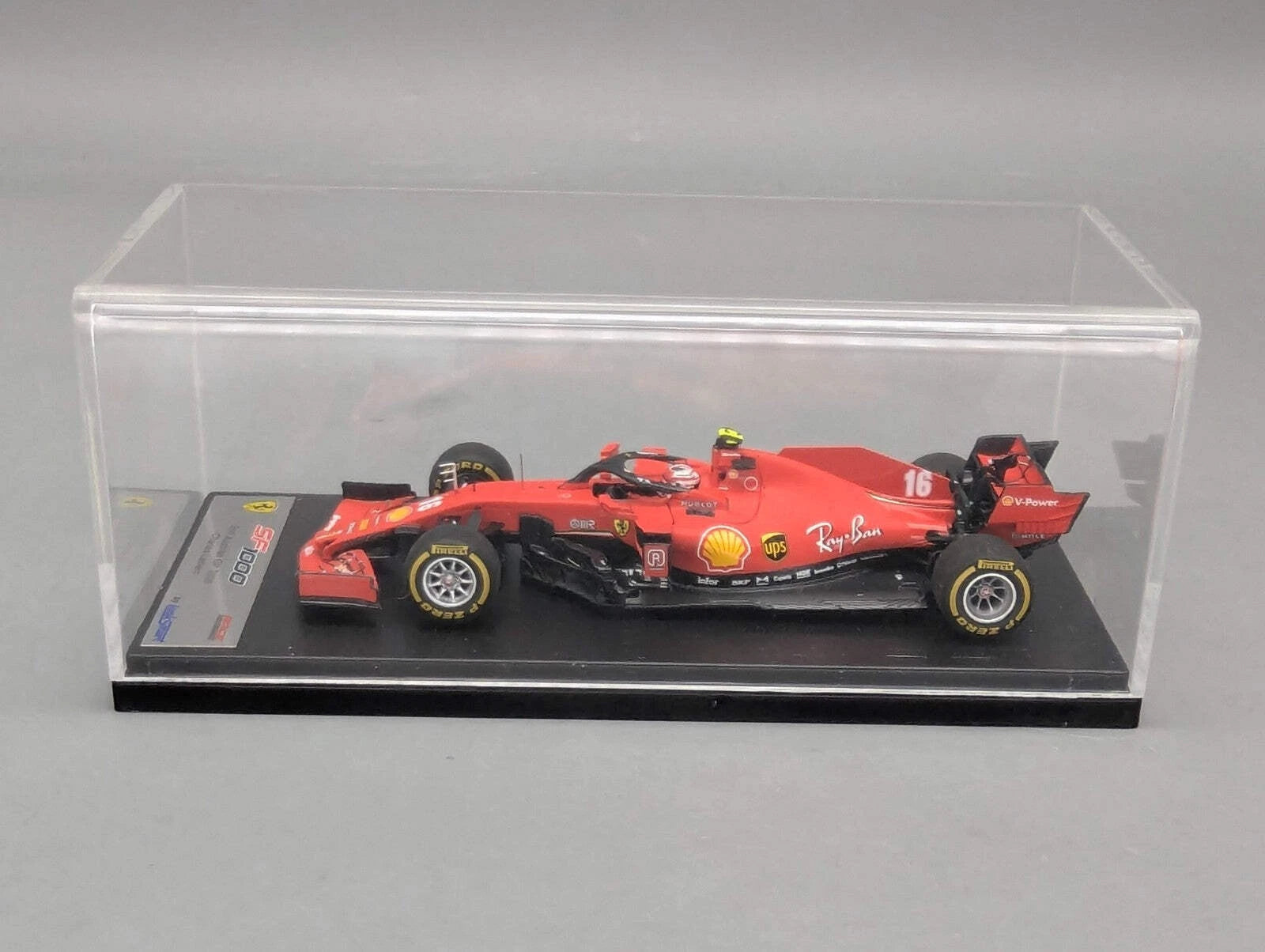 Modellautos 1:43 LookSmart Ferrari SF1000 Austria 2020 #16 Charles Leclerc OVP
