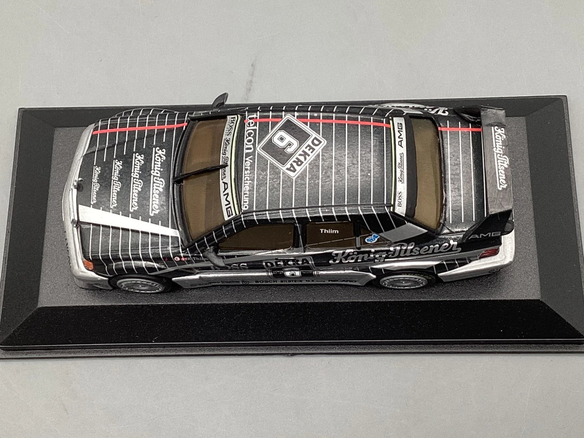Modellautos 1:43 Minichamps Mercedes 190 E Evo 1 AMG König Pilsener Thiim #6 OVP