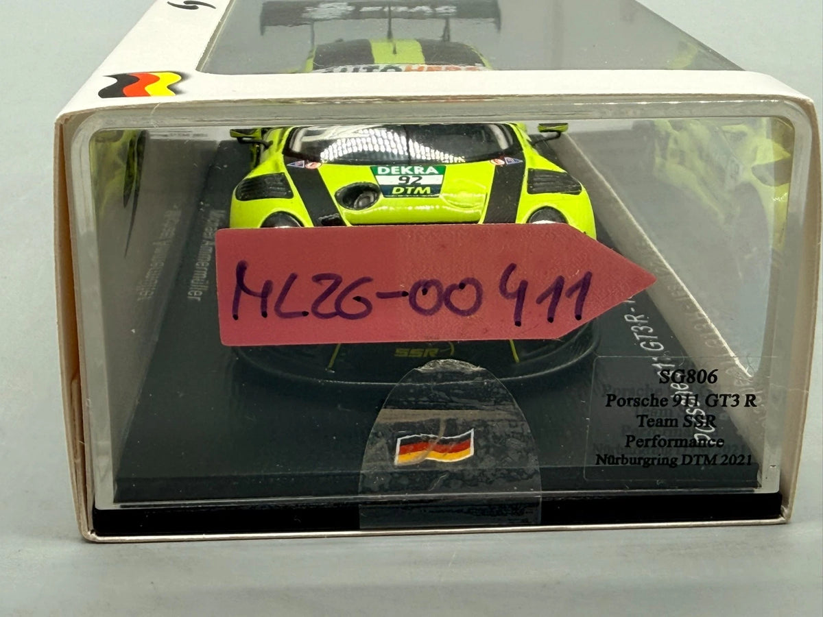 Modellautos 1:43 Spark Porsche 911 GT3 R Team SSR Performance Nürburgring + OVP