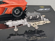 Eidolon Make Up 1:43 Lamborghini Aventador LP720-4 Roadster Engine Set OVP