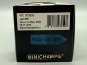 Modellautos 1:43 Minichamps Audi R8S Winner Le Mans 24h 2000 #8 mit OVP