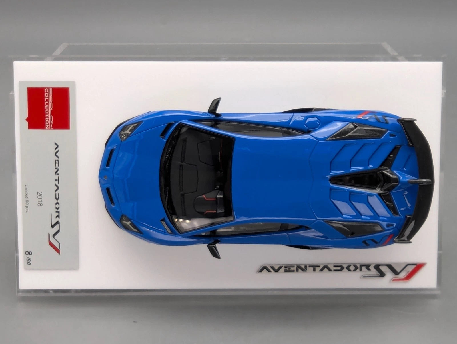 Eidolon Make Up 1:43 Lamborghini Aventador SVJ 2018 Limited 8/80 Blu Le Mans OVP