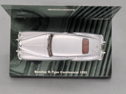 Modellautos 1:43 Minichamps Bentley R-Type Continental 1955 Silber mit OVP