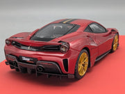 Modellautos 1:43 BBR Ferrari 488 Pista RHD 2020 Romans Inter. 2021 01/05 mit OVP