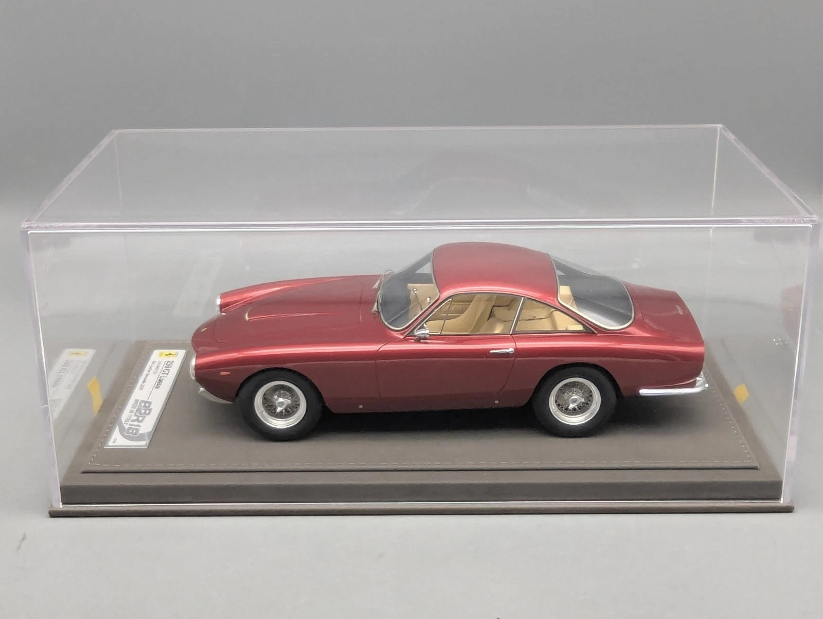 Modellautos 1:18 BBR Ferrari 250 GT Lusso S/N 4405 GT Auction 2009 Ltd 01/18 OVP