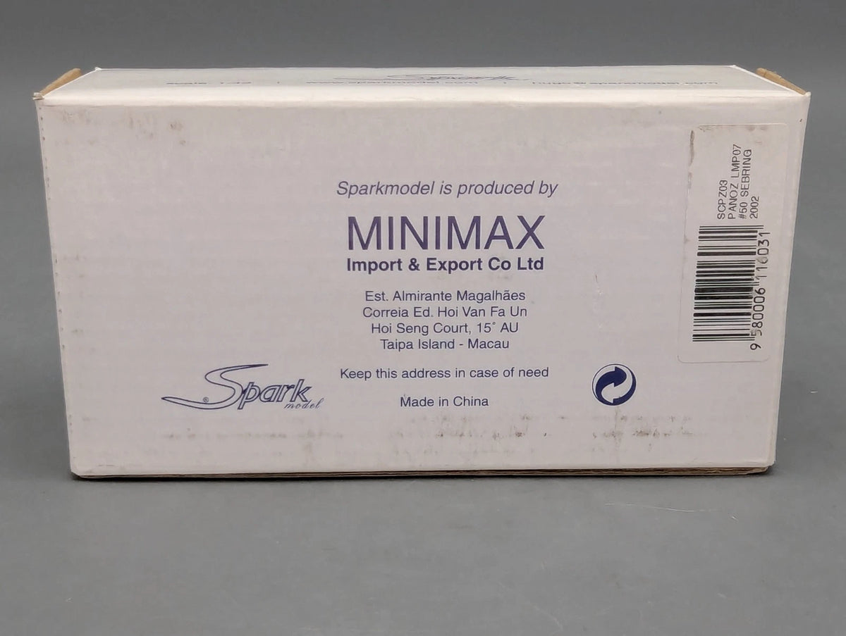 Modellautos 1:43 Spark Panoz LMP07 Sebring 2002 #50 mit OVP