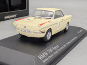 Modellautos 1:43 Minichamps BMW 700 Sport Silverstone 1961 #1 Herbert Linge  OVP