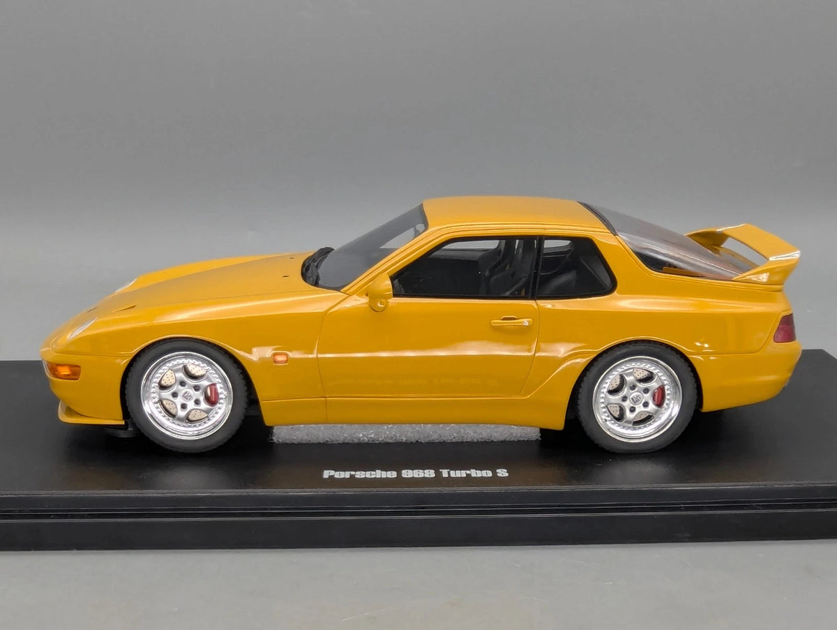 Modellautos 1:18 GT Spirit GT947 Porsche 968 Turbo S Gelb mit OVP