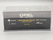 Modellautos 1:43 Ixo für Eaglemoss Opel Collection Olympia Rekord Cabrio Vitrine