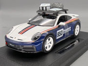 Modellautos 1:24 Bburago Porsche 911 Dakar mit Dealer OVP