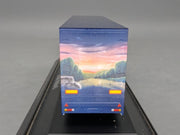 Lkw Modell 1:87 Herpa Volvo FH 16 XL Euro-KK-SZ Blue Rebel mit Vitrine