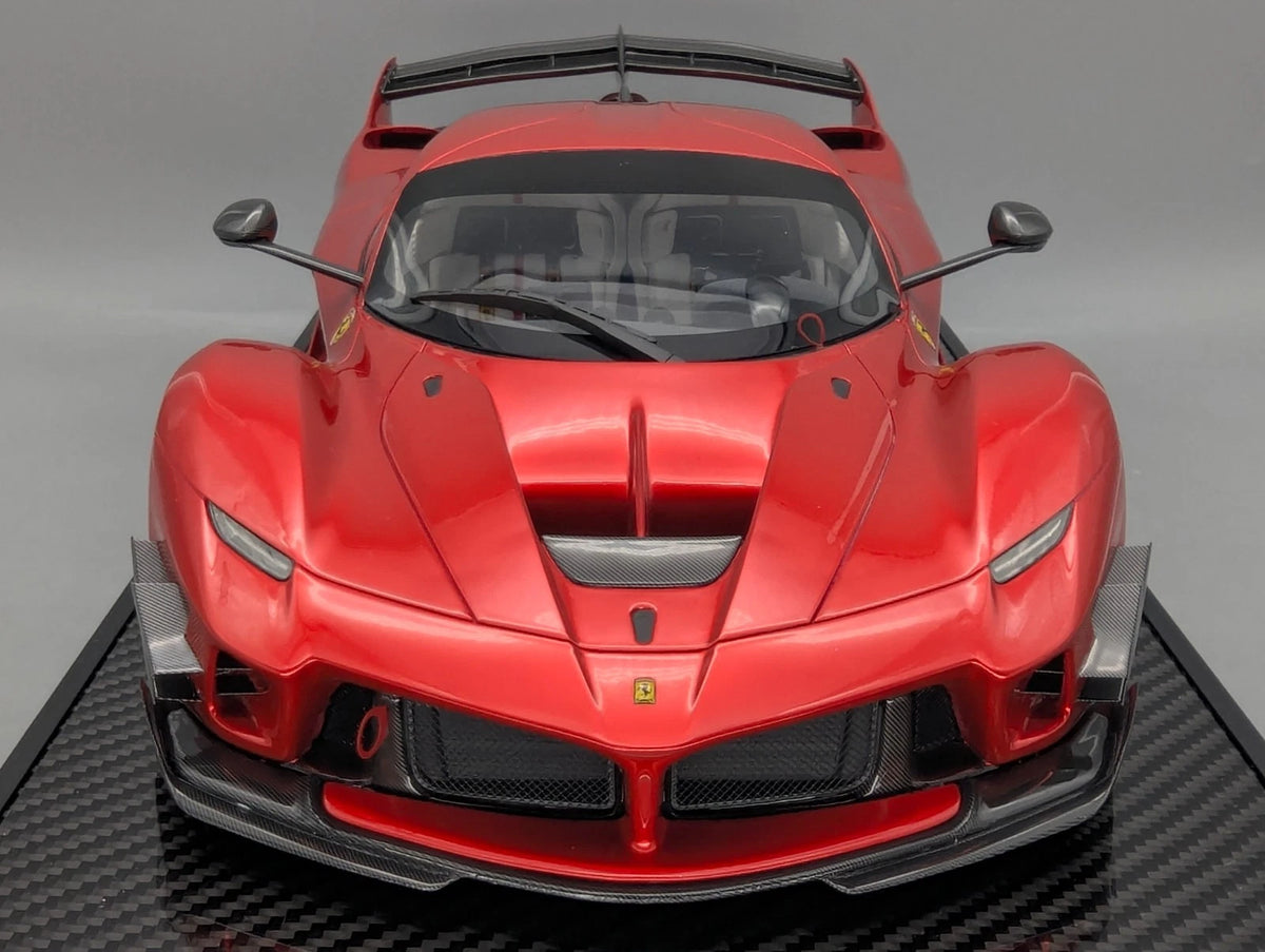 Modellautos 1:12 BBR Ferrari FXX-K EVO Gloss F1 2007B Red Ltd 00/10 Vitrine OVP