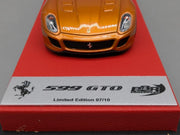 Modellautos 1:43 BBR Concept43 Ferrari 599 GTO Orange Gloss 07/10 in OVP