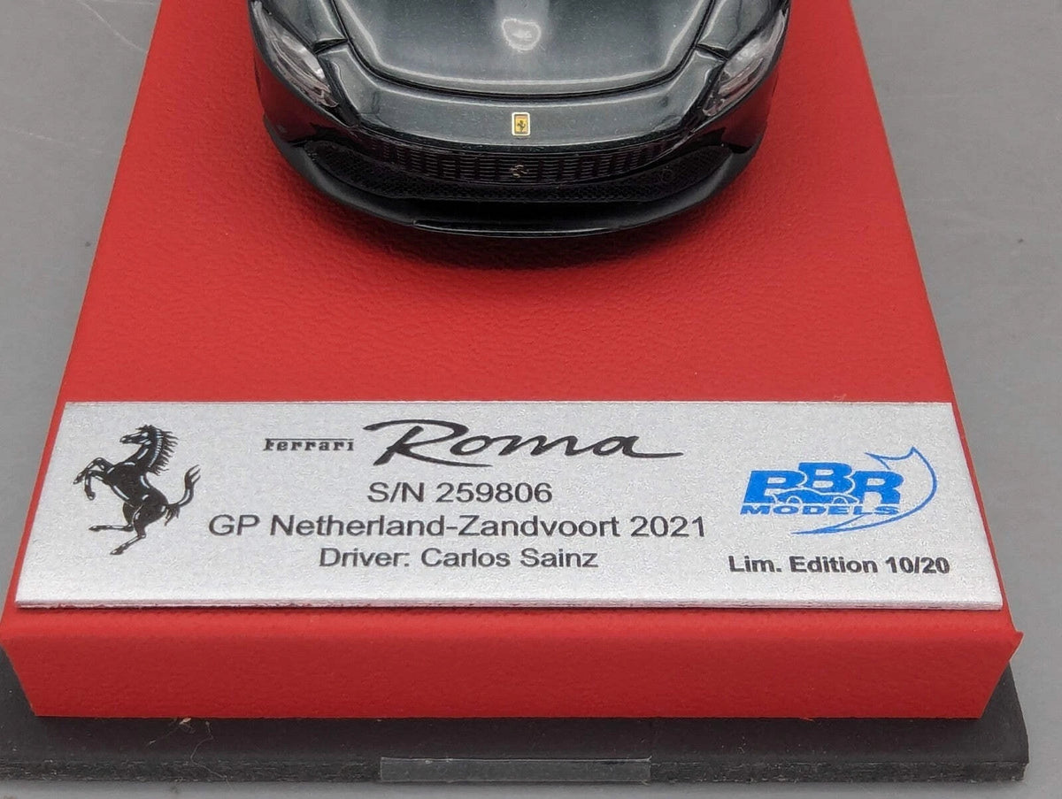 Modellautos 1:43 BBR Concept43 Ferrari Roma Zandvoort 2021 C. Sainz mit OVP