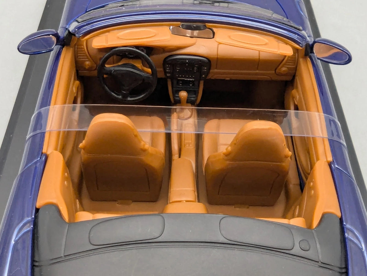 Modellautos 1:18 Spark Porsche 911 Carrera Cabriolet Blau WAP Dealer OVP