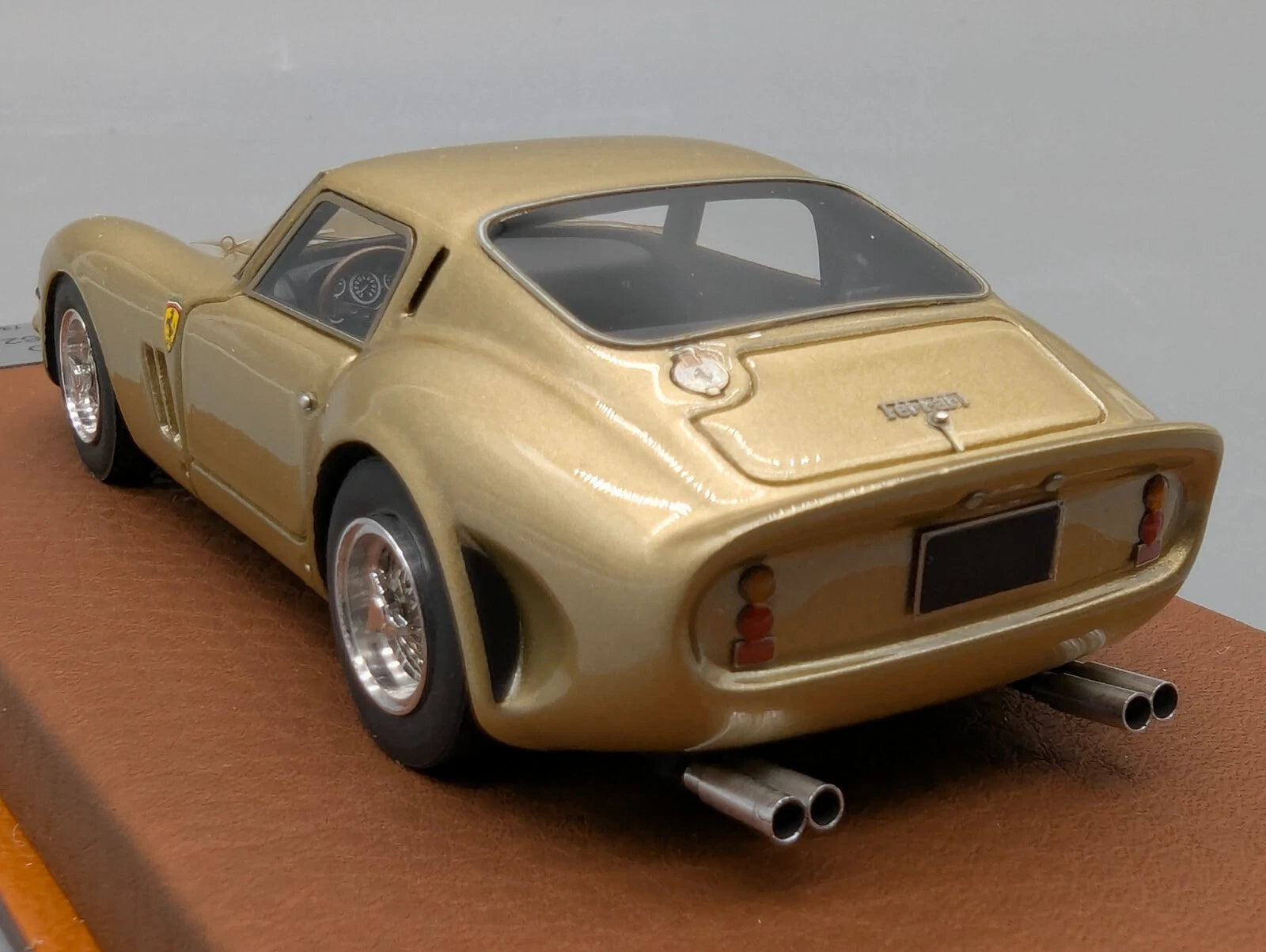 Modellautos 1:43 BBR CALSITO Ferrari 250 GTO Street 1962 Gold 13/25 OVP