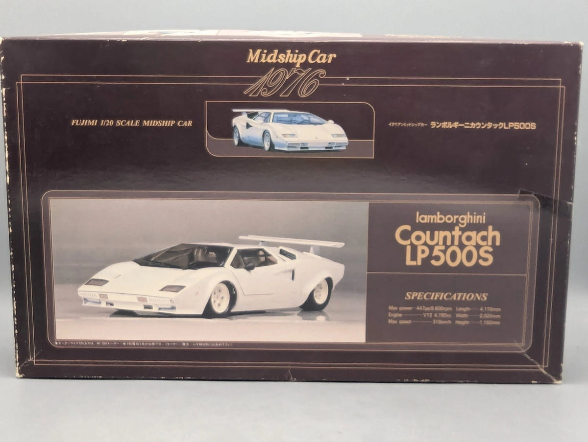Modellautos Bausatz 1:20 Fujimi Lamborghini Countach LP500S mit OVP