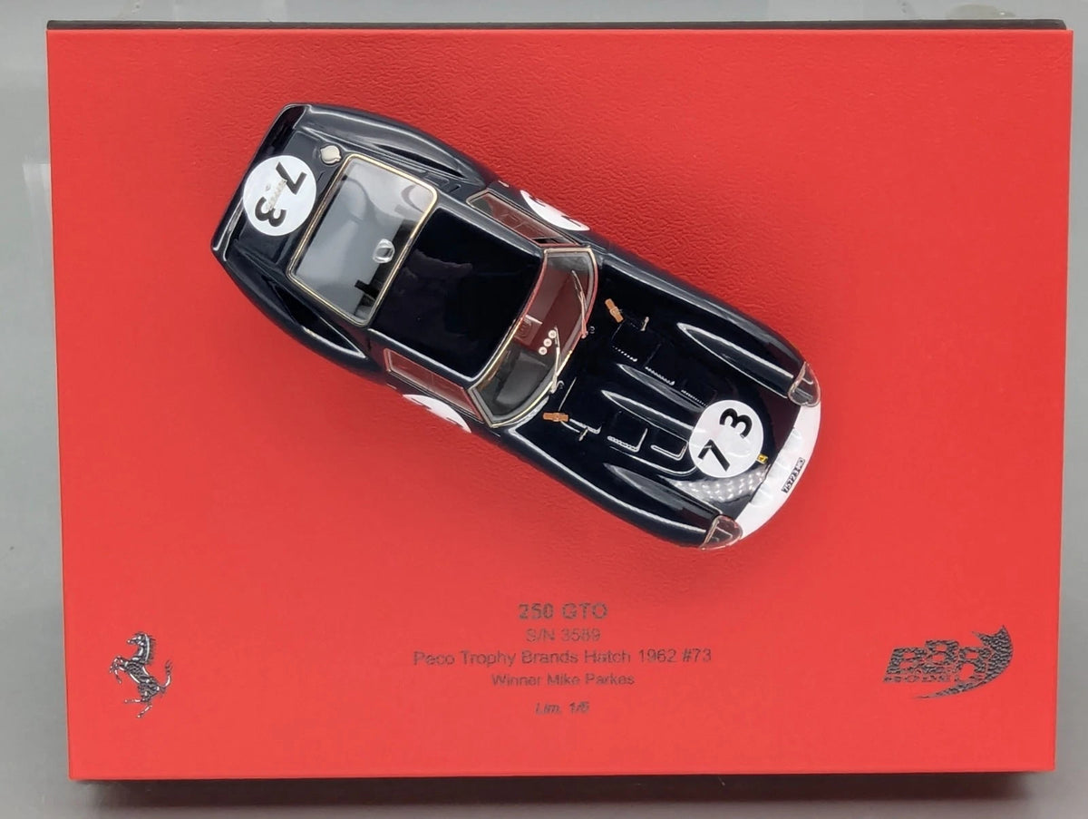 Modellautos 1:43 BBR Ferrari 250 GTO WINNER BH 1962 Ltd 01/05 #73 Parkes mit OVP