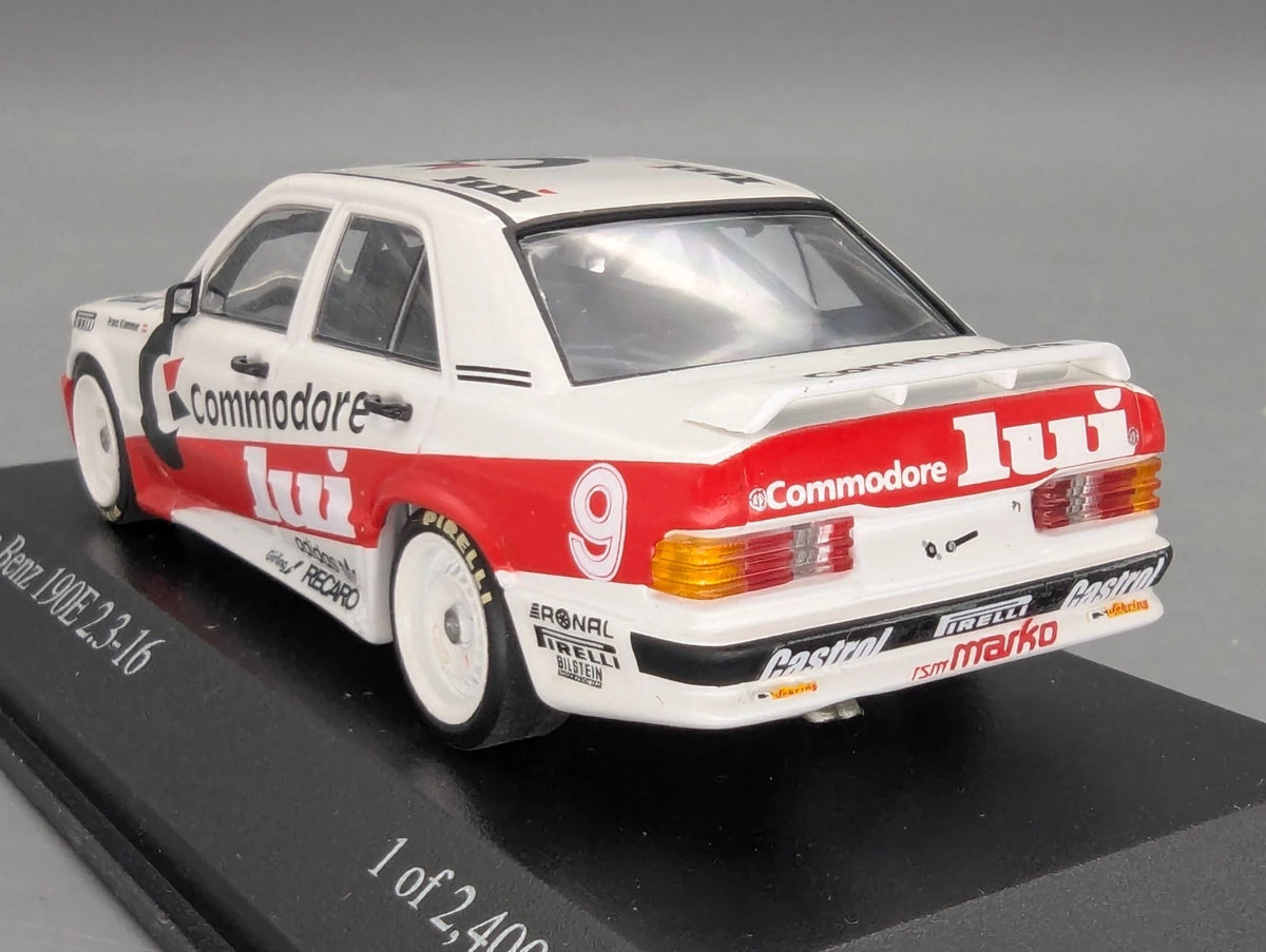 Modellautos 1:43 Minichamps Mercedes Benz 190E 2.3-16 DTM 1986 #9 F. Klammer OVP