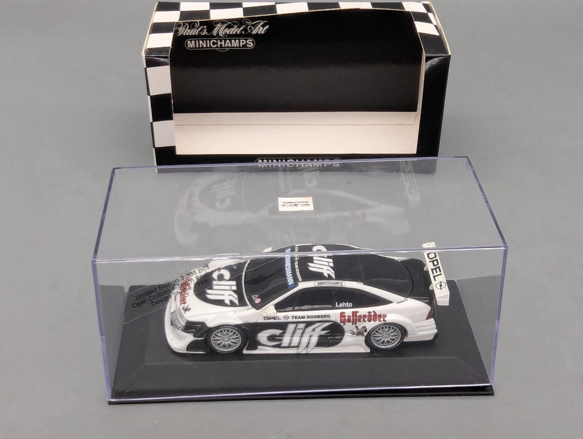 Modellautos 1:43 Minichamps Opel Calibra Design Sketch ITC 1996 Letho mit OVP