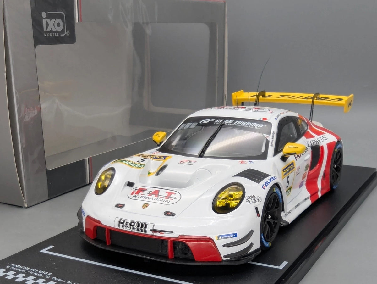 Modellautos 1:18 Ixo Porsche 911 GT3 R 24h Nürburgring 2024 #5 mit OVP