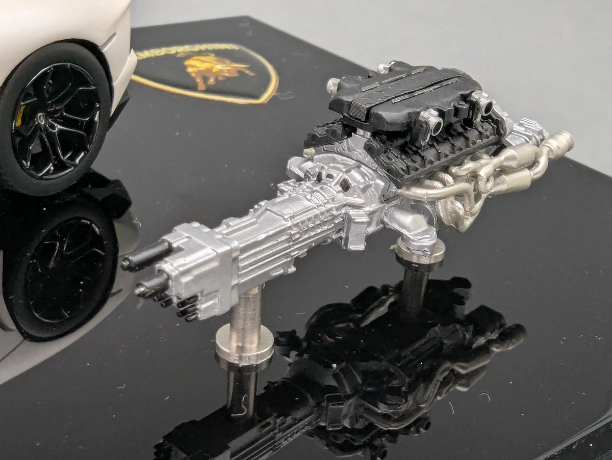 Eidolon Make Up 1:43 Lamborghini Aventador LP700-4 2011 Engine Set White mit OVP