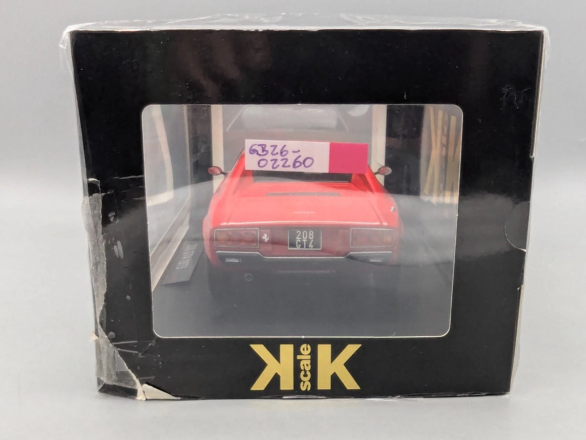 Modellautos 1:18 KK-Scale Ferrari 208 GT4 1975 Rot mit OVP