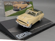Modellautos 1:43 Ixo für Eaglemoss Opel Collection Olympia Rekord Cabrio Vitrine