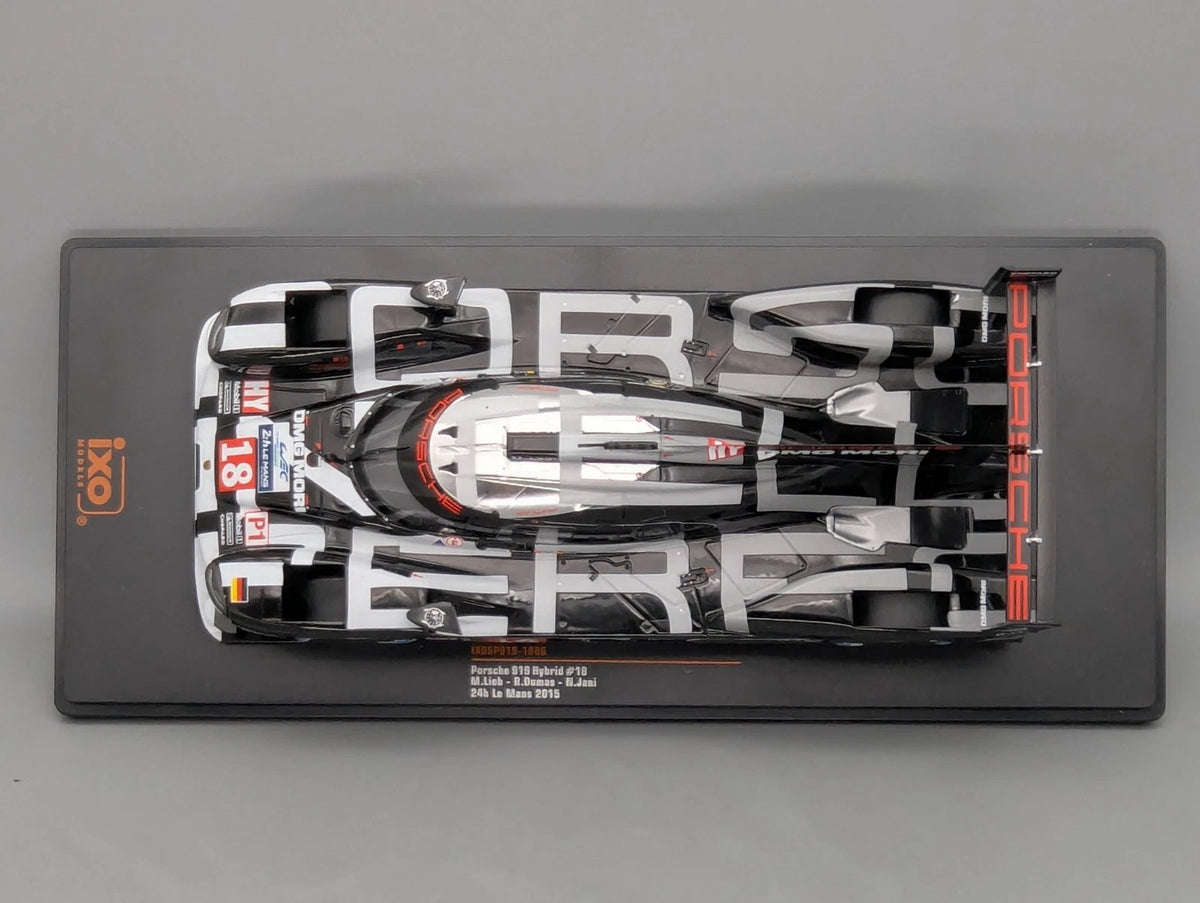 Modellautos 1:18 Ixo Porsche 919 Hybrid 24h Le Mans 2015 #18 Lieb Dumas Jani OVP