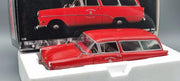 Modellautos 1:18 Minichamps 180 043291 Opel Rekord P1 Caravan Feuerwehr OVP