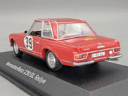 Modellautos 1:43 Minichamps Mercedes Benz 230 SL Rallye #39 Rot Dealer OVP