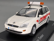 Modellautos 1:43 Minichamps Ford Focus Turnier 1999 Ordnungsamt Stadt Köln OVP
