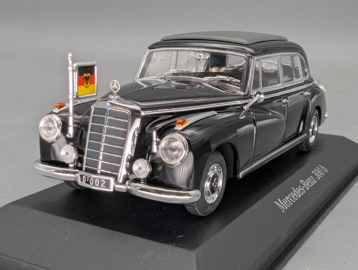 Modellautos 1:43 Minichamps Mercedes Benz 300 b Konrad Adenauer mit Dealer OVP