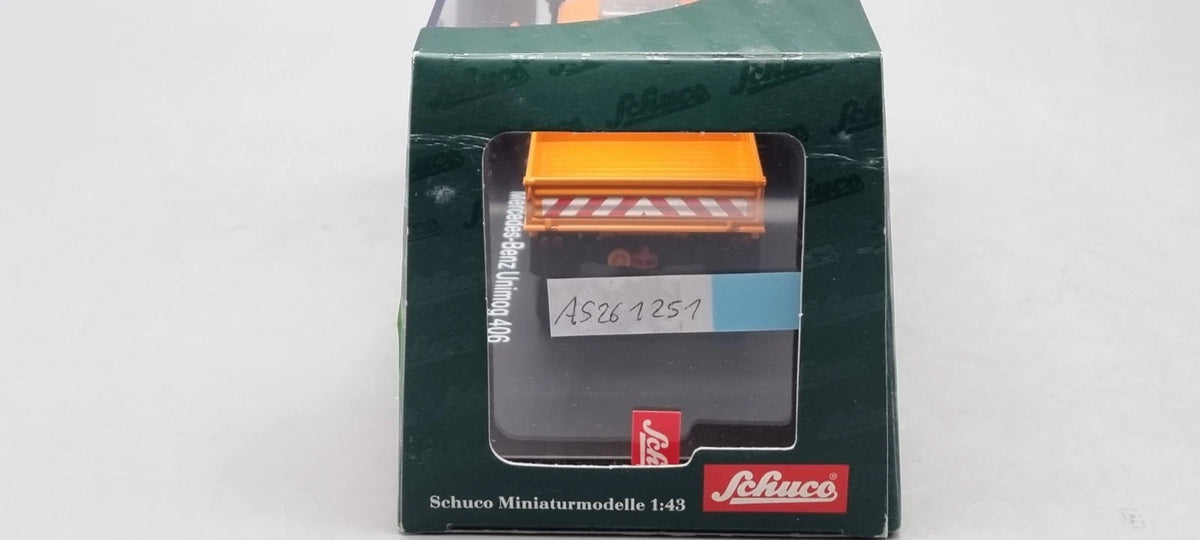 LKW Modelle 1:43 Schuco 03151 Mercedes-Benz Unimog 406 orange OVP