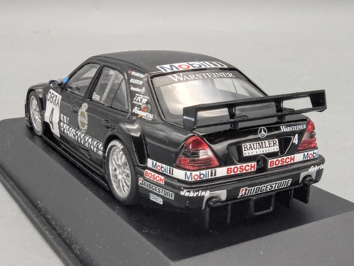 Modellautos 1:43 Minichamps Mercedes Benz C Klasse DTM 1996 #4 AMG A. Grau OVP