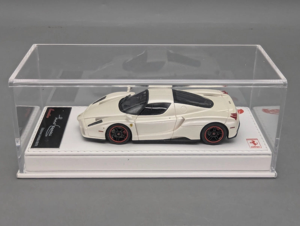 Modellautos 1:43 BBR Executive Calsito Ferrari EnzoFuji White Ltd 68/70 OVP
