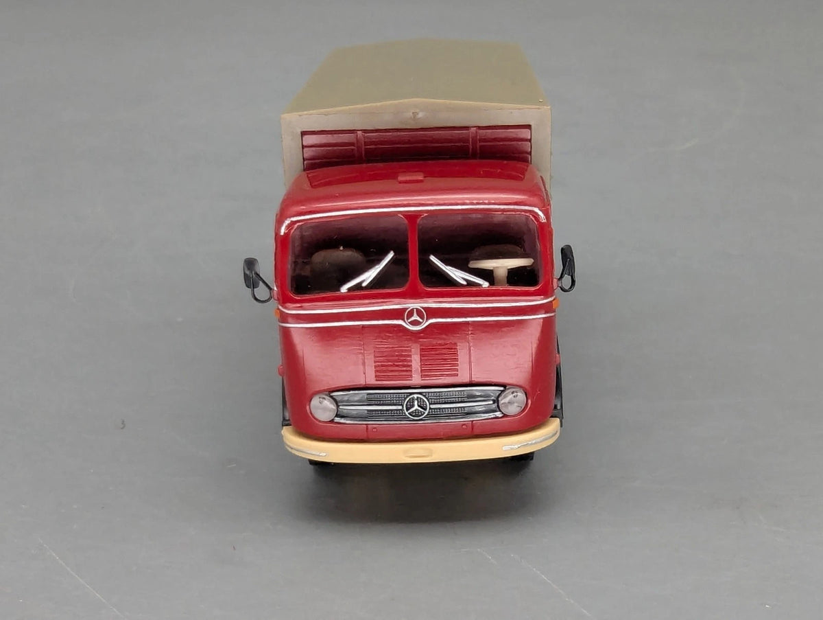 Lkw Modell H0 1:87 Brekina Mercedes Benz LP 333 Lastzug mit Anhänger OVP