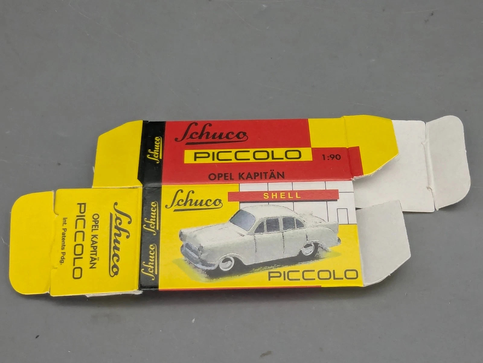 Modellautos 1:90 Schuco Opel Kapitän 5. Frankenlandausfahrt 2010 mit OVP