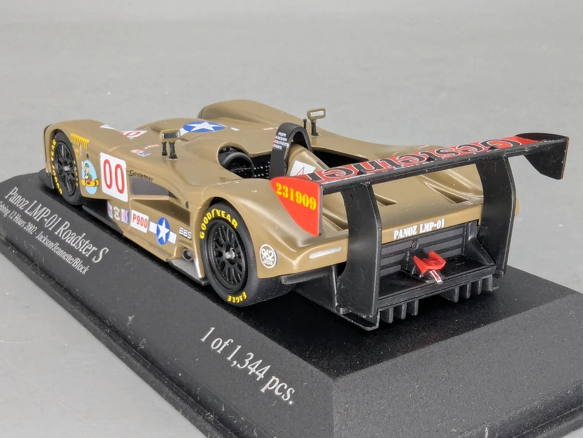 Modellautos 1:43 Action Panoz LMP-01 Roadster S 12h Sebring 2002 #00 mit OVP