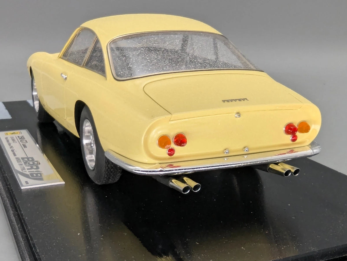 Modellautos 1:18 BBR Ferrari 250 GT Lusso Rain Version Ltd 04/10 Gelb mit OVP