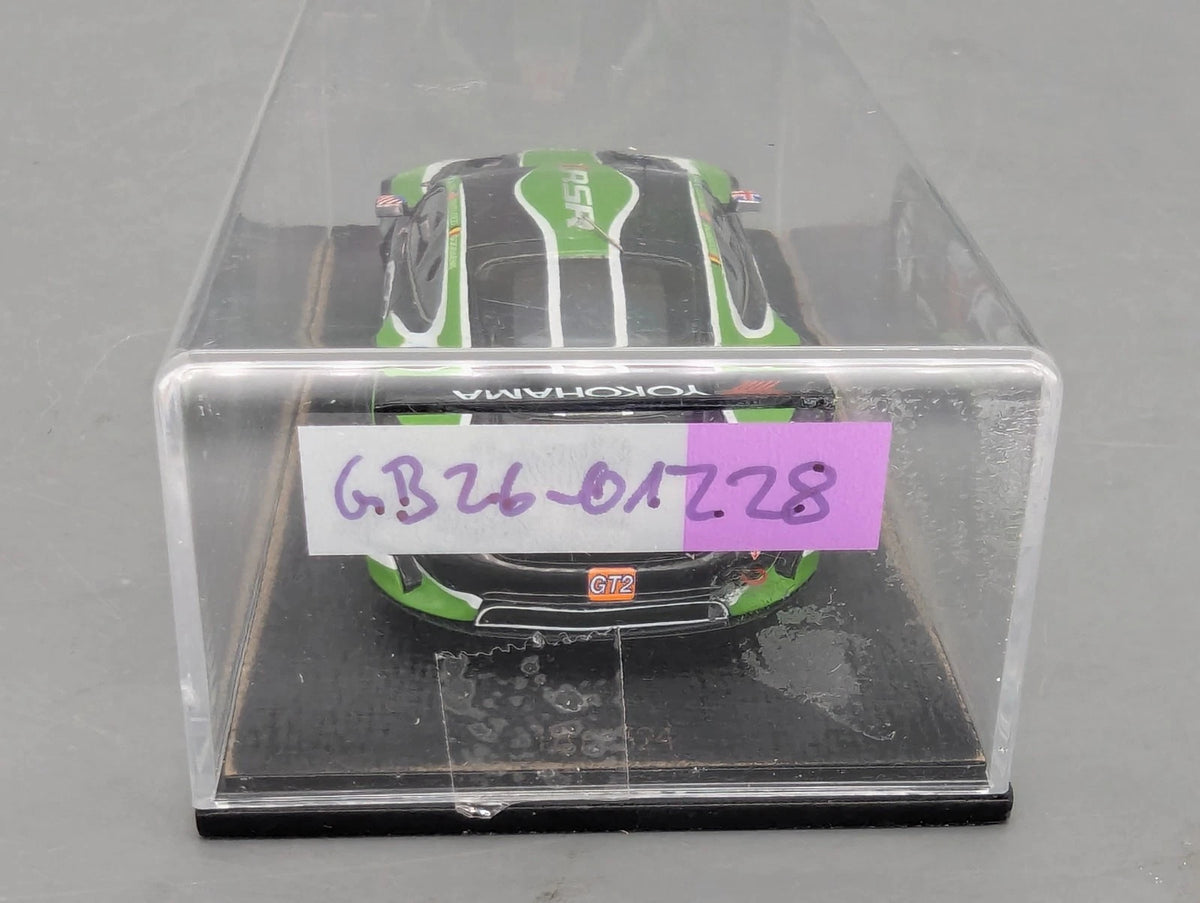 Modellautos 1:43 Spark  S2589 Jaguar XKRS 24h Le Mans 2010 #81 mit Vitrine