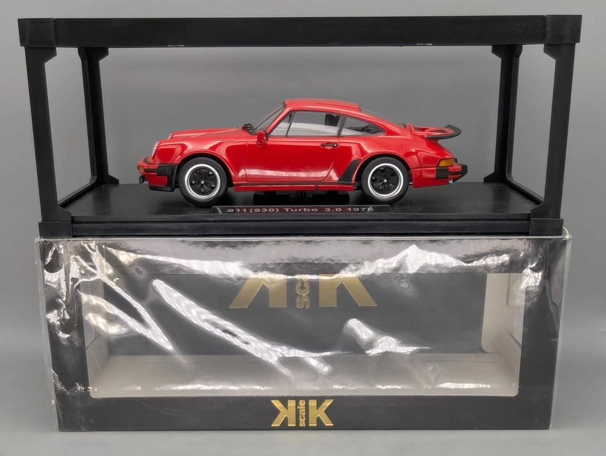 Modellautos 1:18 KK-Scale Porsche 911 930 Turbo 3.0 1976 Rot mit OVP