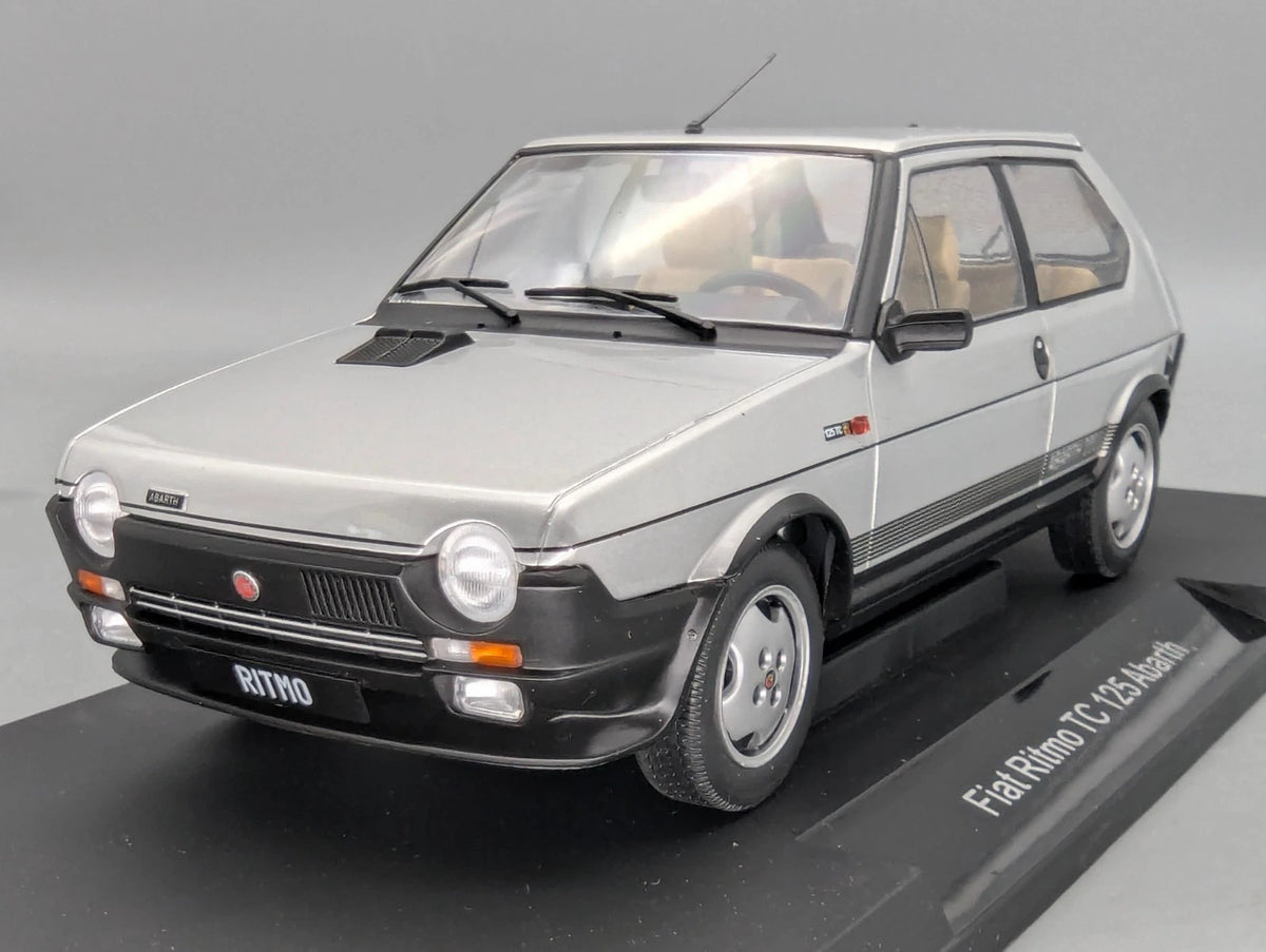 Modellautos 1:18 MCG Modelcar Group Fiat Ritmo TC 125 Abarth 2000 Silber mit OVP