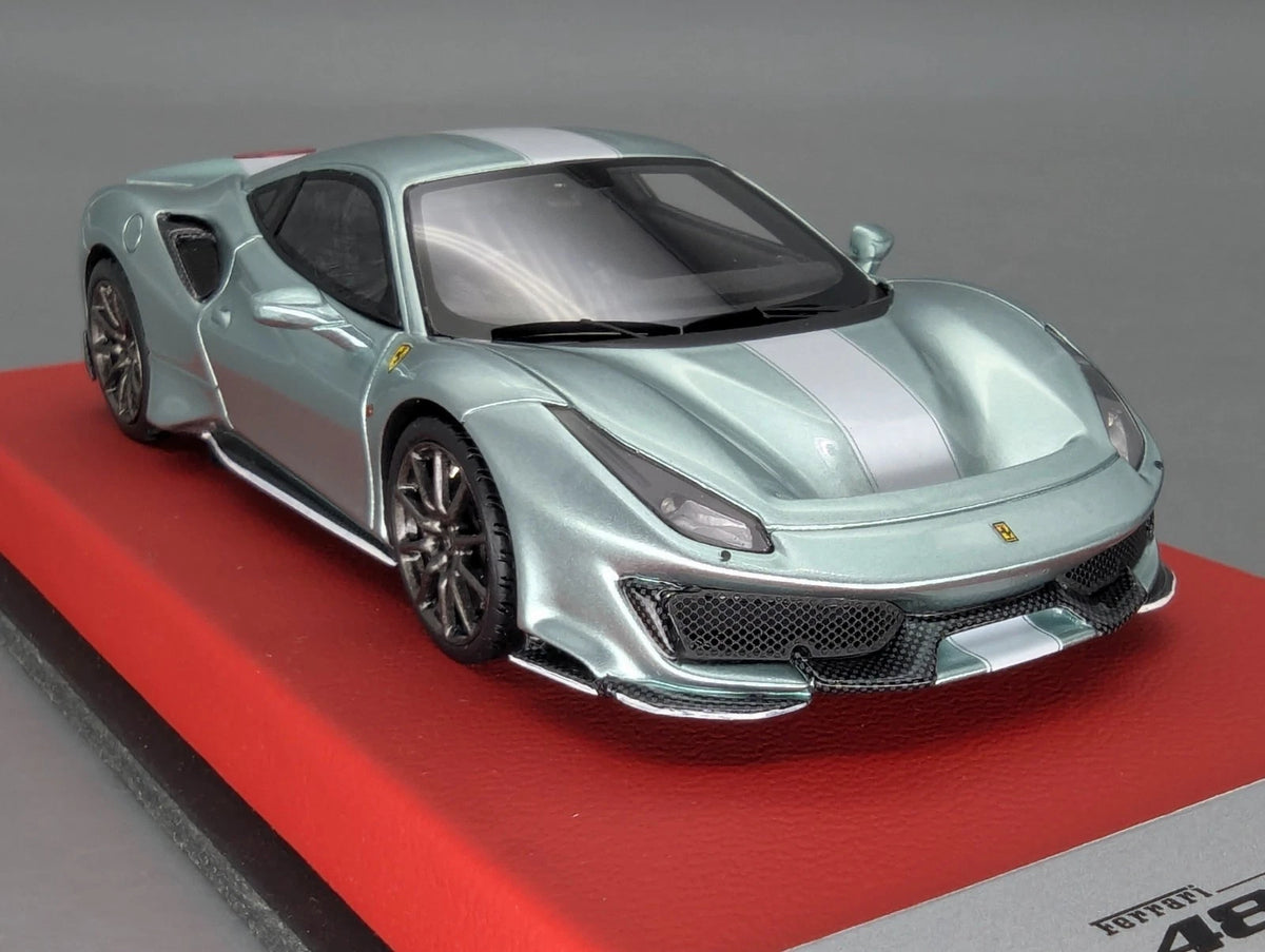 Modellautos 1:43 BBR Concept43 Ferrari 488 Pista RHD 2019 Verde Franc. 01/20 OVP