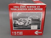 Modellautos 1:18 GMP Lola Spyder 1966 Team Surtees #3 John Surtees mit OPV