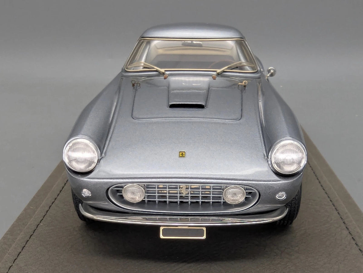 Modellautos 1:18 BBR Ferrari 250 TdF 1958 Met. Silver Ltd 09/18 Lederplatte OVP