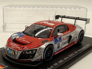 Modellautos 1:43 Spark Audi R8 LMS ultra 24h Nürburgring 2014 #18 in Vitrine