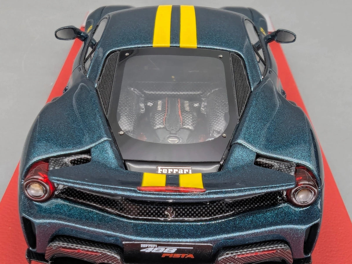 Modellautos 1:43 BBR Concept43 Ferrari 488 Pista LHD Verde Scuro Ltd 01/20 OVP