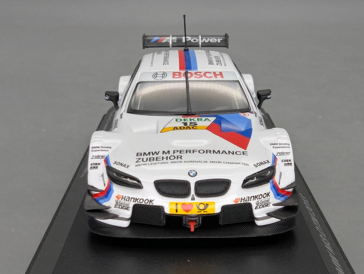 Modellautos 1:43 Minichamps BMW M3 DTM 2013 #15 Tom Tomczyk mit Dealer OVP