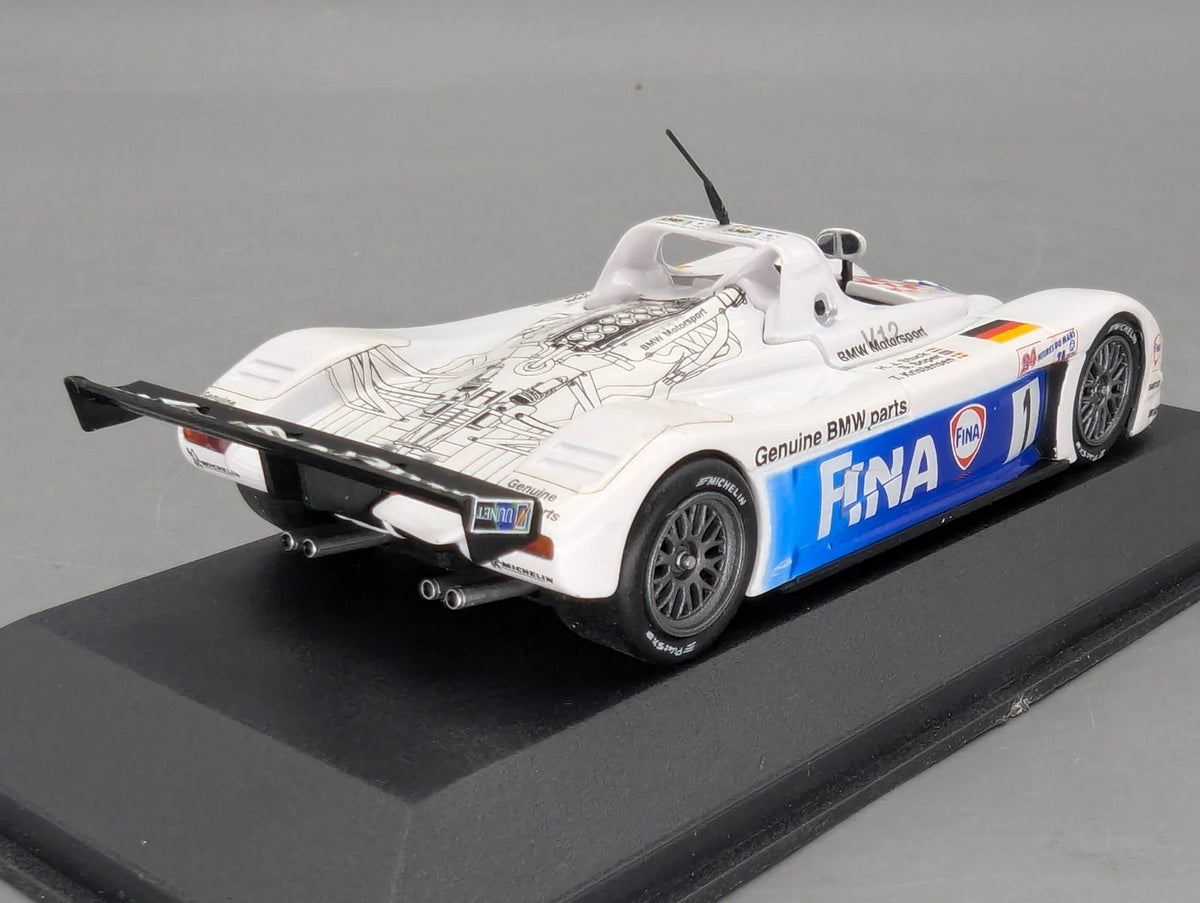Modellautos 1:43 Minichamps BMW V12 Le Mans #1 Stuck/Soper/Kristensen Dealer OVP